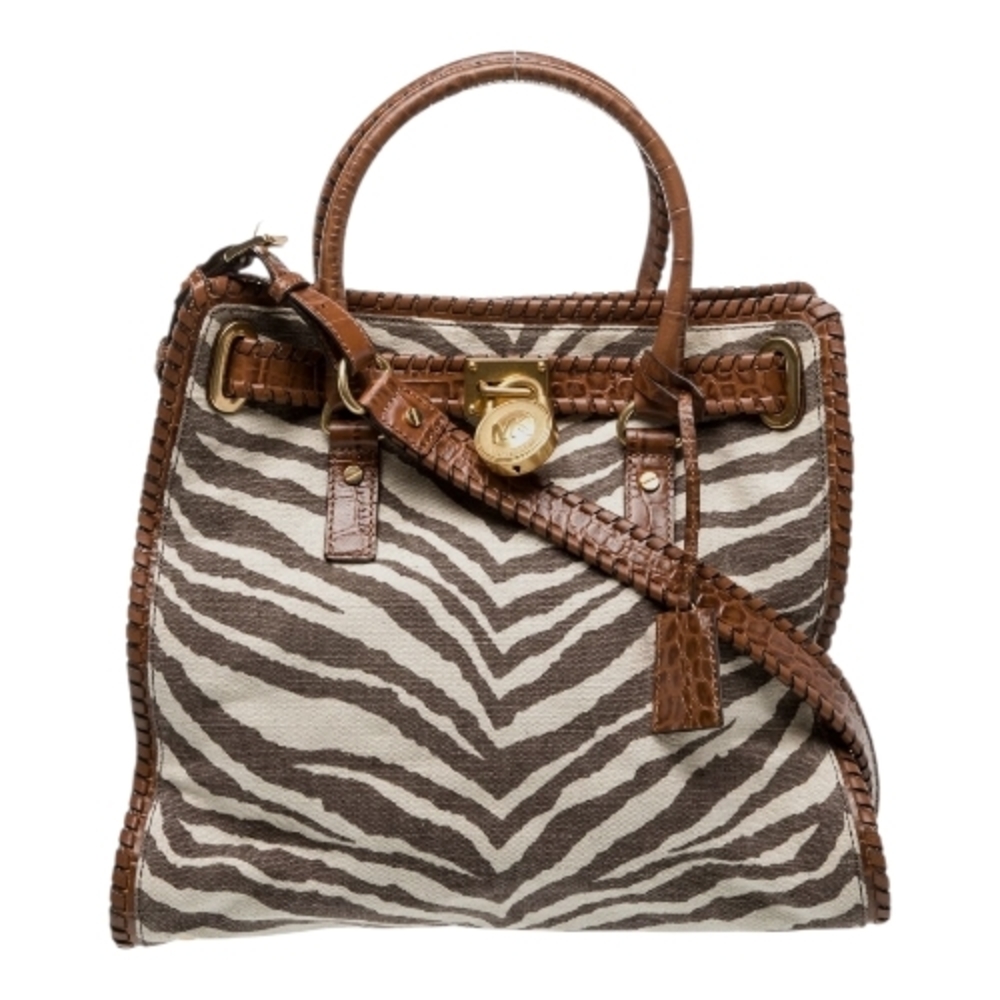 MICHAEL Michael Kors Hamilton Zebra Print Tote - Picture 2 of 7